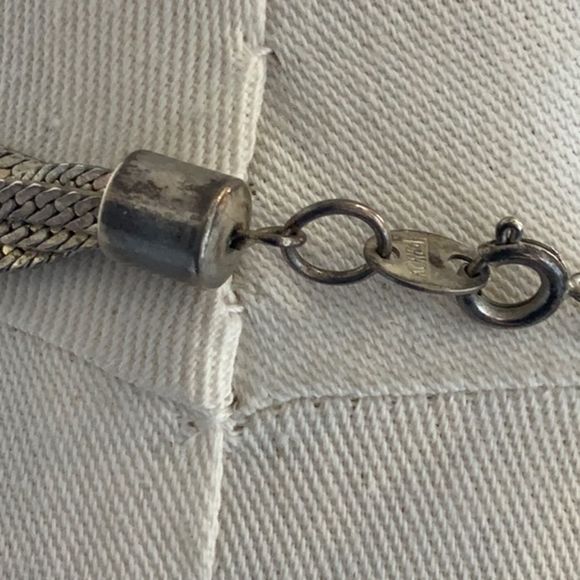 Vintage chunky chain necklace - Picture 4 of 7